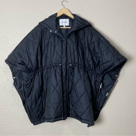 Derek Lam 10 Crosby Payton Quilted Poncho - Picture 6 of 12